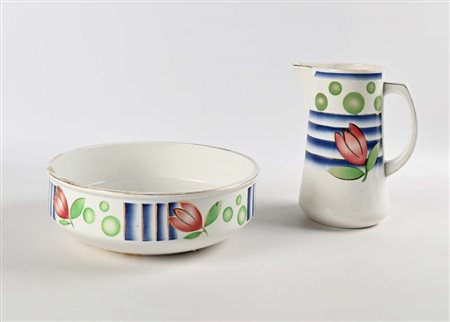 () Servizio da Toeletta, Digoin France Il versatoio misura cm h 28, il...