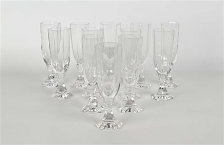 () Servizio da 12 bicchieri in cristallo di Christian Dior Ogni bicchiere...