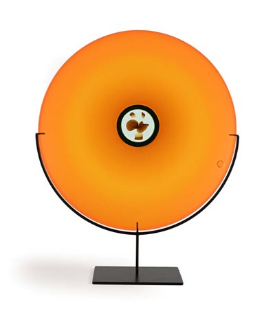 () Piatto dalla serie Pianeti per Venini 2000 Firma, data e serie incisa...