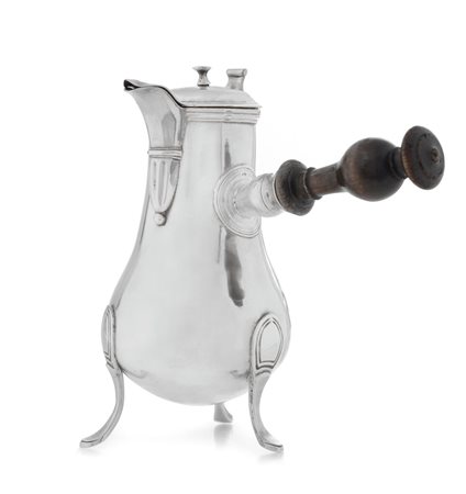 ARGENTI D'EPOCA CAFFETTIERA IN ARGENTO, TORINO, 1780 CA, ASSAGGIATORE...