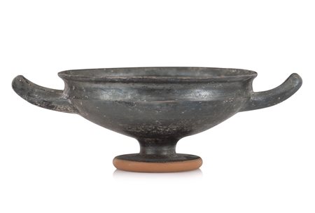 ARCHEOLOGIA KILIX APULA IN TERRACOTTA VERNICIATA, MAGNA GRECIA, V SECOLO...