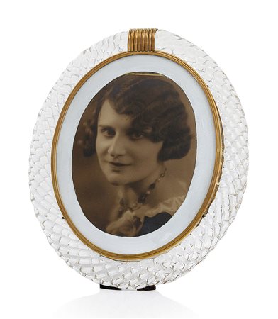 BAROVIER & TOSO CORNICE PORTAFOTO IN VETRO SOFFIATO, BAROVIER & TOSO, ANNI...