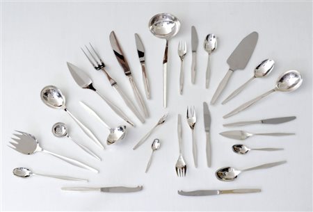 CHRISTOFLE SERVIZIO DI POSATE IN LEGA, CHRISTOFLE, XX SECOLO, composto da...