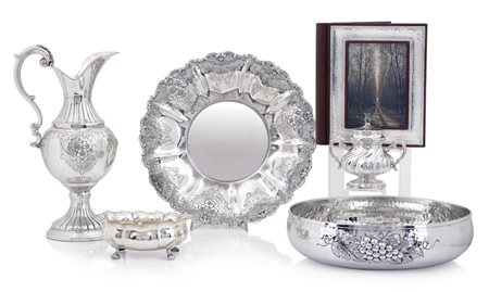 ARGENTI RECENTI LOTTO DI DIVERSI OGGETTI IN ARGENTO, XX SECOLO, composto da...