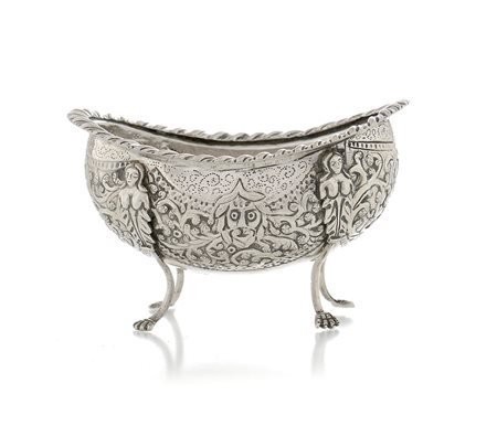 ARGENTI D'EPOCA ZUCCHERIERA IN ARGENTO, PADOVA, 1830 CA., ARGENTIERE L.MERLO,...