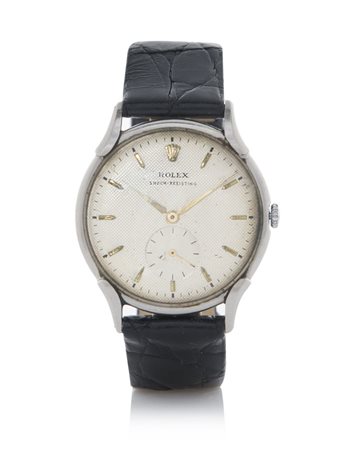 ROLEX ROLEX REF. 4498 ANNI '40.Cassa n. 946551 in acciaio con anse curve....