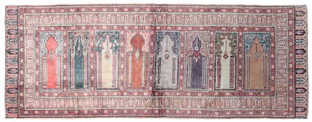 KAISERY Turchia (Anatolia centrale)Kenarè di vecchia manifattura, 1950 ca.Cm....