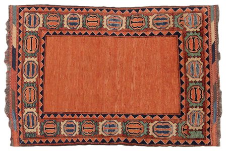 TURKAMAN Persia setten. (Reg. Mazandaran)Di vecchia manifattura.Cm. 140x100,...