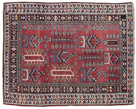 SHIRWAN Caucaso meridionale (Reg. Azerbaijan)Di antica manifattura. 1880...