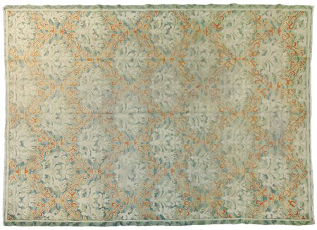 TAPPETO Savonnerie di vecchia manifattura.Cm. 362x263, mq. 9,59.