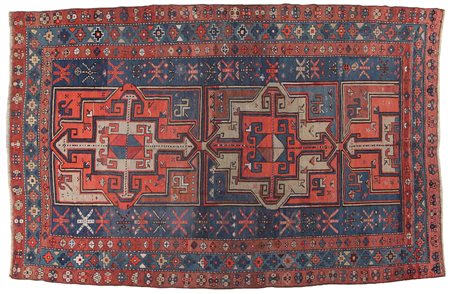 KAZAK Caucaso meridionale (Reg. Kazakistan)Di antica manifattura. 1880 ca.Cm....