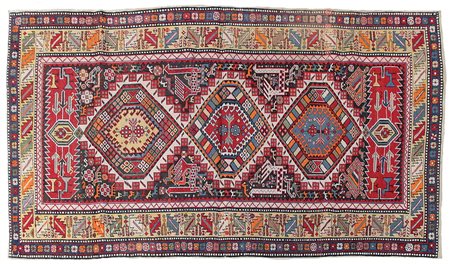 KUBA Caucaso orientale (Reg. Azerbaijan Kuba)Di antica manifattura, 1890...