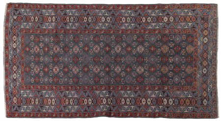 CI-CI Caucaso orientale (Reg. Kuba)Di antica manifattura. Fine '800.Cm....