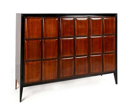 Paolo Buffa (Milano 1903 - Milano 1970) Mobile contenitore Anni '50 Legno di...