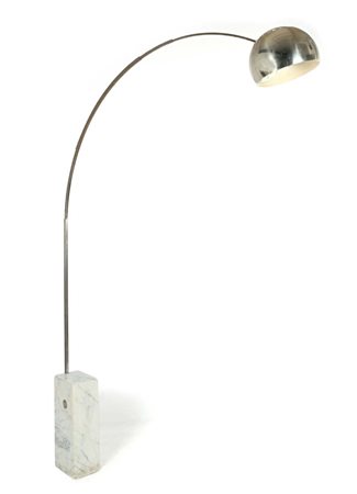 Achille e Pier Giacomo Castiglioni () Lampada da terra modello Arco per Flos...