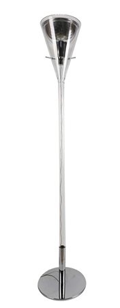 Franco Raggi (Milano 1945) Lampada da terra Flute prod. FontanaArte Struttura...