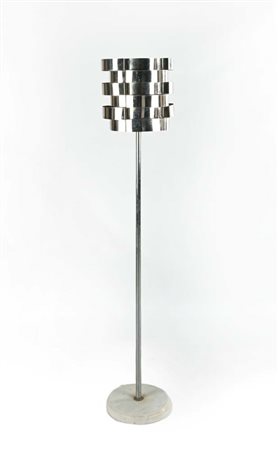 Gaetano Missaglia (attribuito a) () Lampada da terra Space Age, prod. Demos...