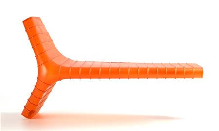 () Lampada-Mensola da parete Struttura in polietilene arancione e metallo...