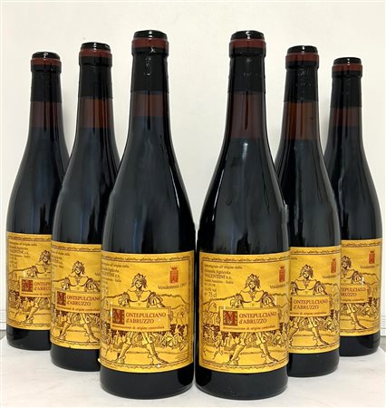GRUPPO DI 6 BOTT. VALENTINI 1997