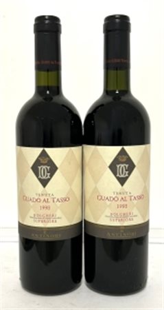 COPPIA DI BOTTIGLIE GUADO AL TASSO - ANTINORI 1998