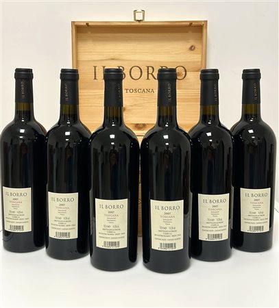 GRUPPO DI 6 BOTT. IL BORRO 2007
