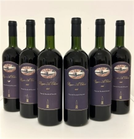 GRUPPO DI 6 BOTT. DI POGGIO AI CHIARI 1995