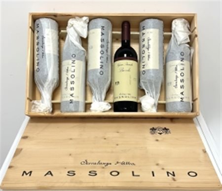 GRUPPO DI 6 BOTT. DI BAROLO VIGNA RIOND MASSOLINO 2001