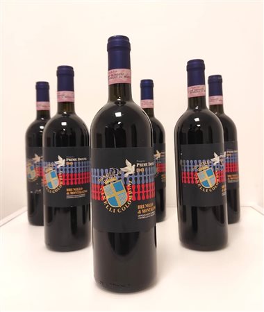 GRUPPO DI 6 BOTT. DI BRUNELLO PRIME DONNE COCOMBINI 2006