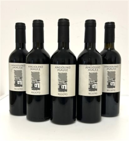 GRUPPO DI 5 BOTT. DI ANGIOLINO MAURE RECIOTO 2000