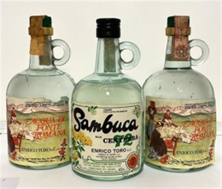 GRUPPO DI  3 BOTTIGLIE