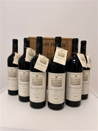 GRUPPO DI 6 BOTT. GRANS MURALLES TORRES 1997