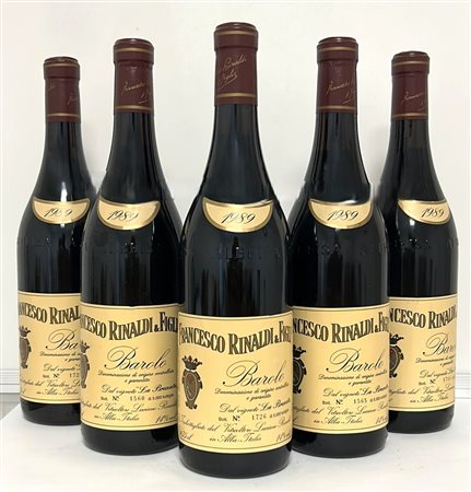 FRANCESCO RINALDI & FIGLI    BAROLO 1989