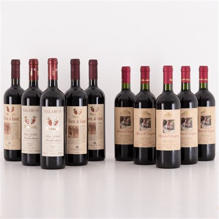 Lotto di 10 bottiglie