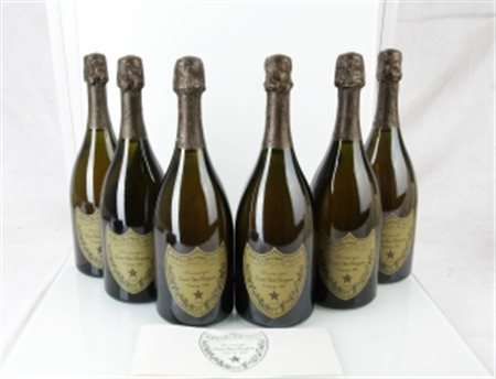 Gruppo di 6 bott. DOM PERIGNON 1985  