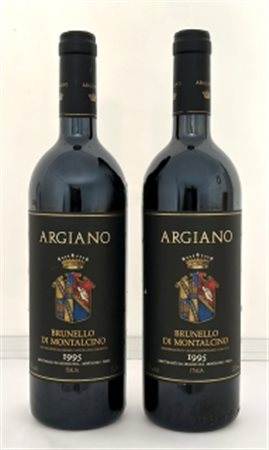 Gruppo di 2 bottiglie ARGIANO 1995