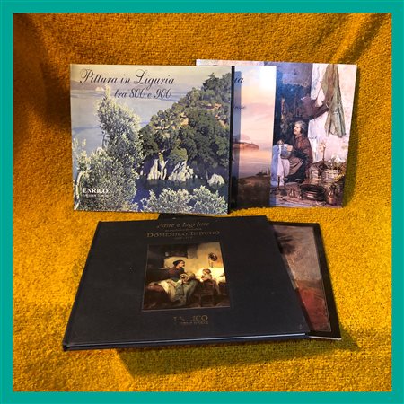 Lotto composto da 5 cataloghi di mostre editi da Enrico Galleria d'Arte: -...