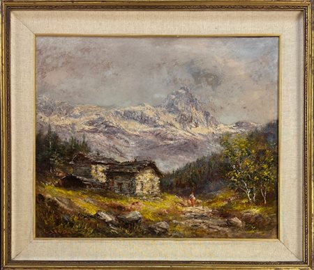 S. Sandri Italia del XIX Secolo Il Monte Cervino