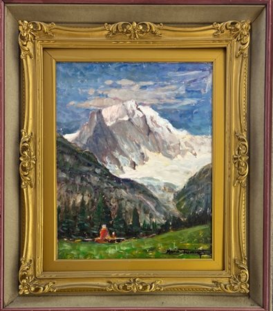 Mario Fumia Torino 1931 - 2013 Il Monte Bianco