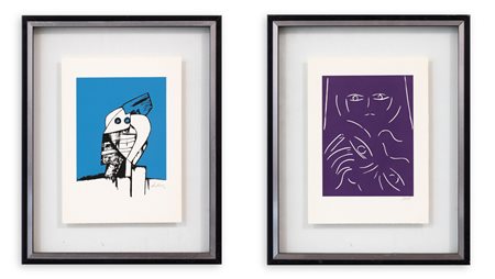 AUTORI VARI (GUIDI, DOVA) - Lotto unico composto da 2 opere: