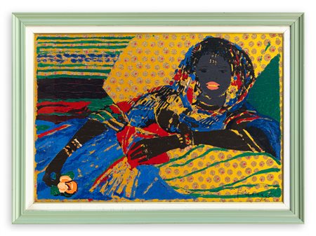 SALVATORE FIUME (1915-1997) - Senza Titolo (Somala)