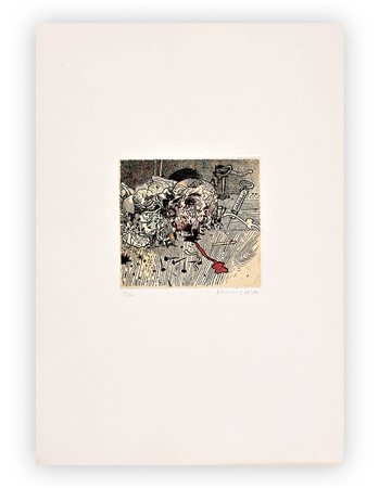 GIANFRANCO FERRONI (1927-2001) - Olocausto, 1964-1970