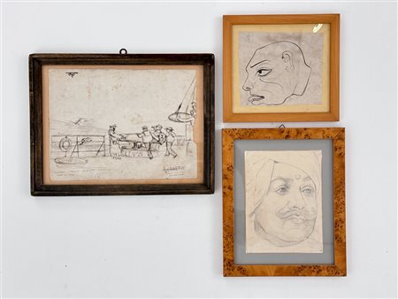 AUTORI VARI - Lotto unico di 3 opere