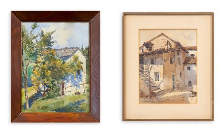 AUTORE INDECIFRATO - Lotto unico di 2 opere