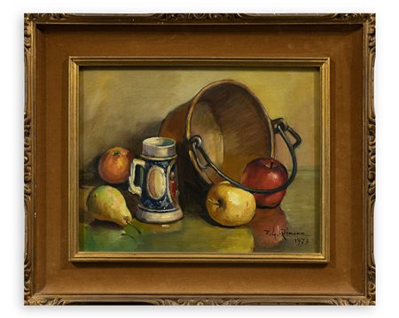 FRANCESCO GIUSEPPE RINONE (1901-1982) - Natura morta, 1973