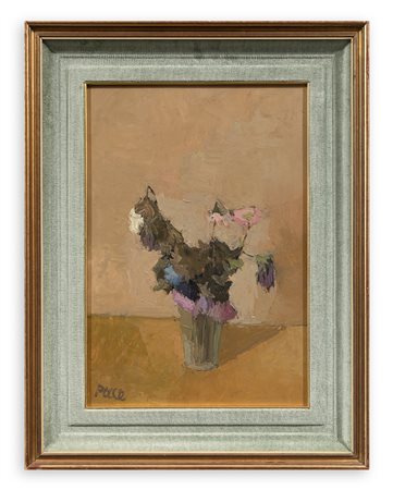 PAOLO PACE (1914-1961) - Fiori nel bicchiere, 1959 circa