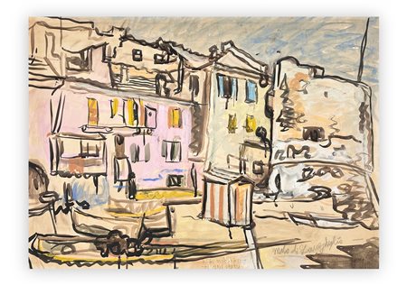 MARIO PRATELLA (1924-2022) - Molo di Laiguaglia, 1952