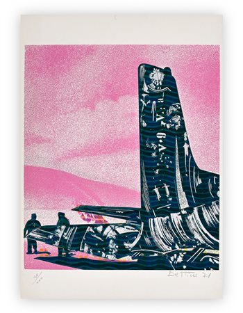 GIANNI BERTINI (1922-2010) - Senza Titolo, 1971