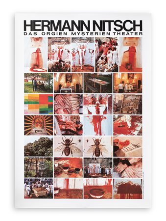 HERMANN NITSCH (1938-2022) - Senza Titolo, 1991