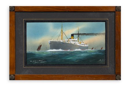 AUTORE INDECIFRATO - SS. Star of India - English Chanel, 1915