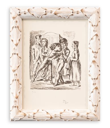 BALTHUS (BALTHASAR KLOSSOWSKI DE ROLA) (1908-2001) - Senza Titolo, 1989